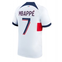 Camisa de Futebol Paris Saint-Germain Kylian Mbappe #7 Equipamento Secundário 2023-24 Manga Curta